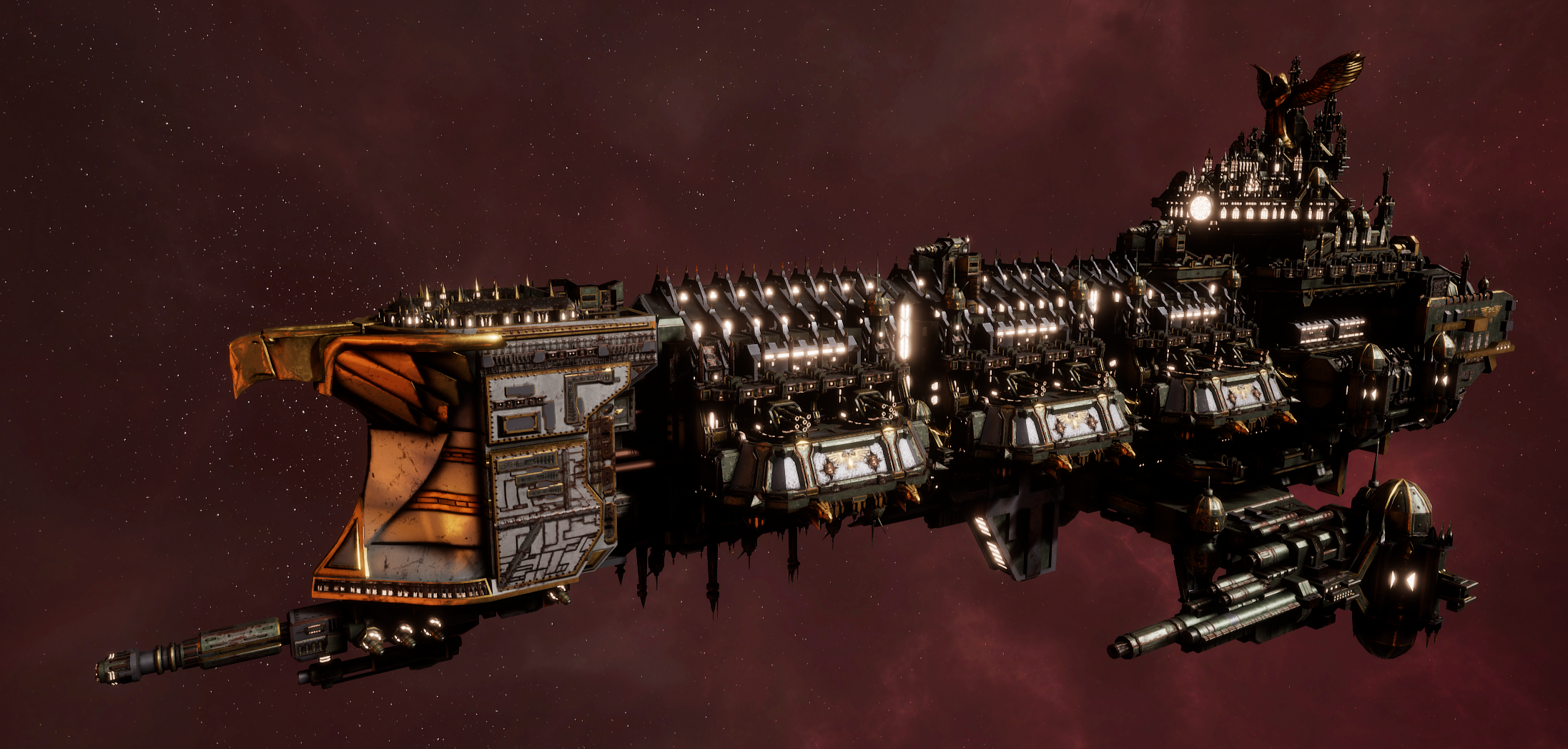 Imperial Navy Battleship – Apocalypse (Gothic Sub-Faction)