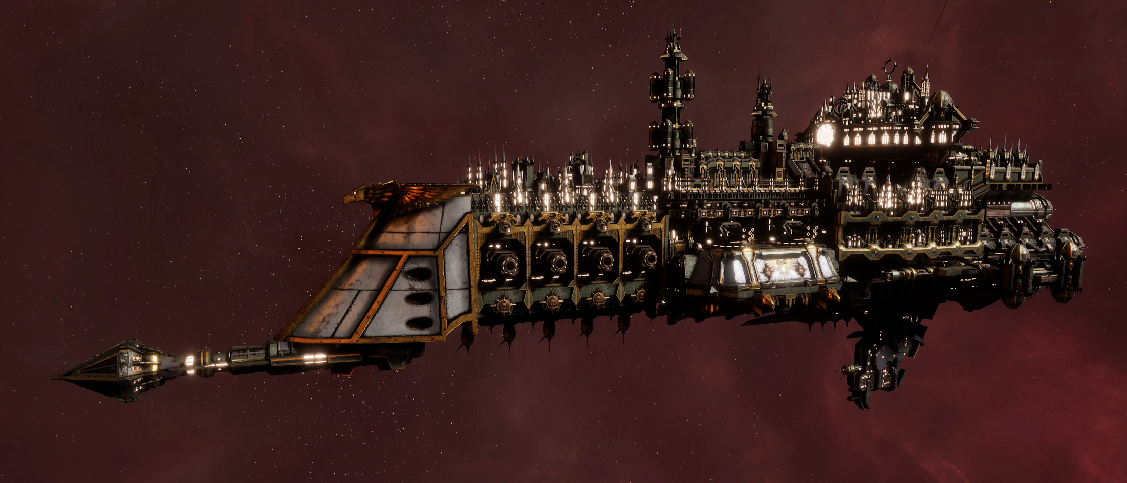 Imperial Navy Cruiser – Lunar (Gothic Sub-Faction)
