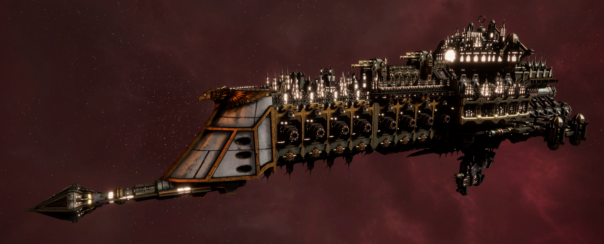 Imperial Navy Battle Cruiser – Overlord (Gothic Sub-Faction)