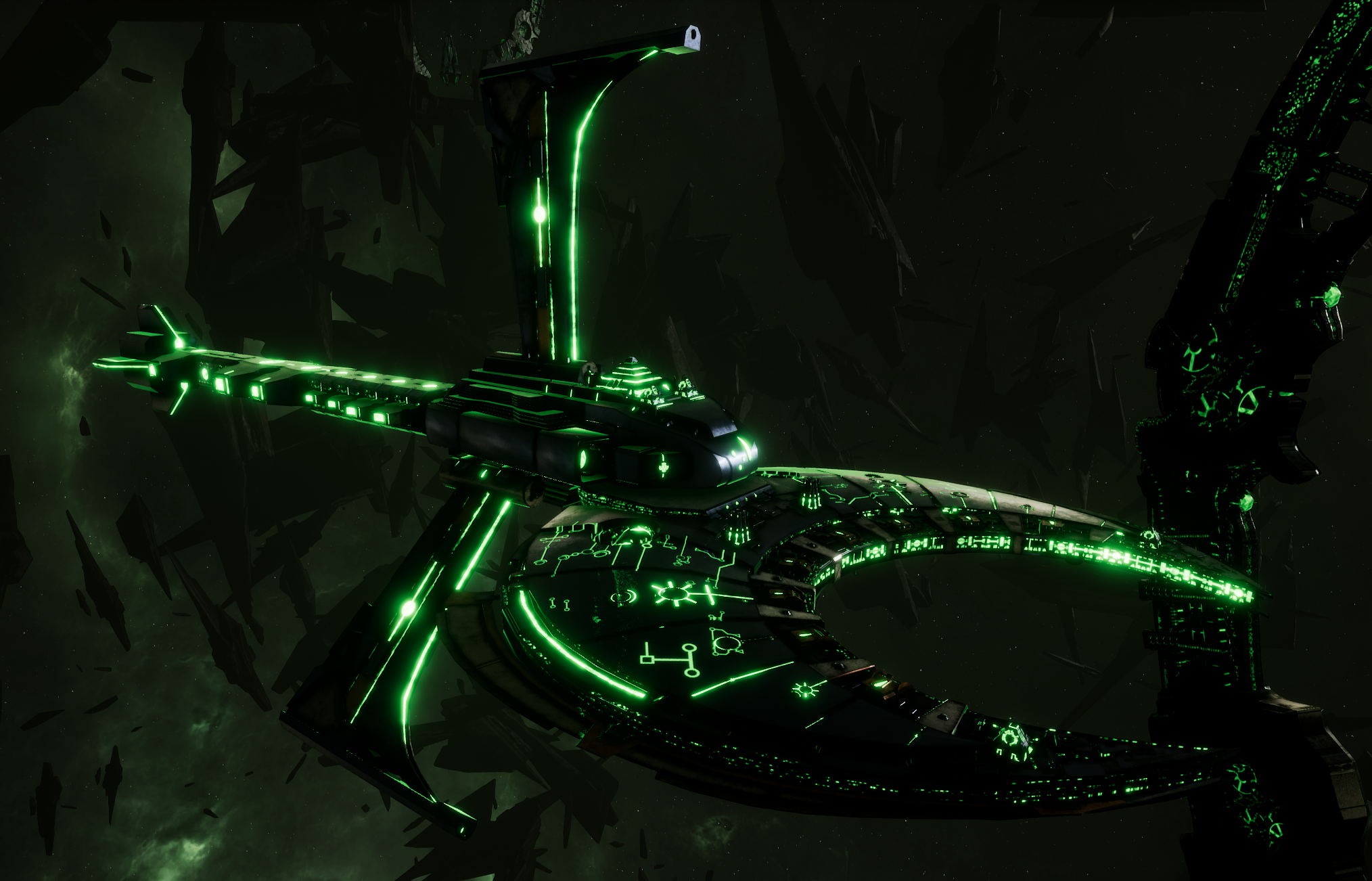 Necron Cruiser – Scythe Harvester (Charnovokh Sub-Faction)