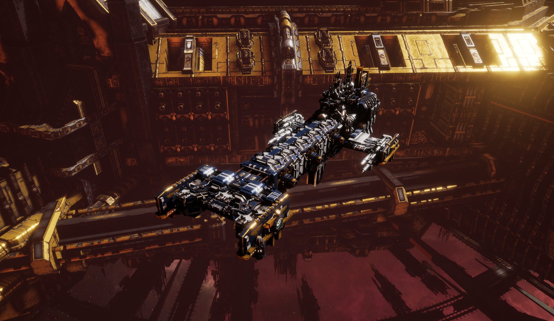 Adeptus Astartes Light Cruiser – Vanguard MK.I (Ultramarines Sub-Faction)